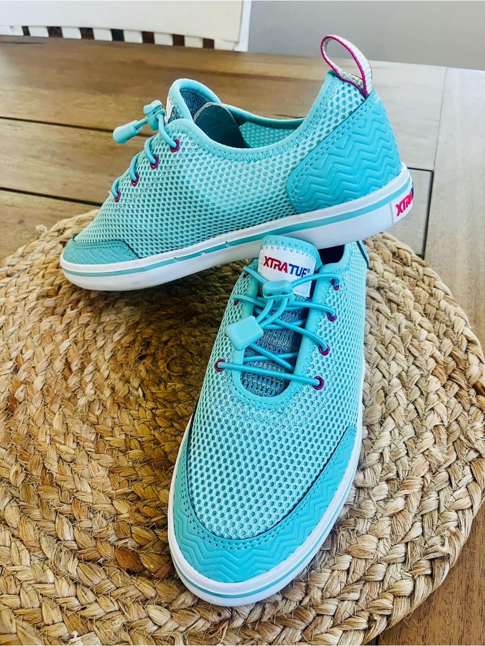 XTRATUF Women’s Size 9 Aqua Mesh Slip-On Sneakers; only worn 1x! Perfect conditi - Picture 3 of 11